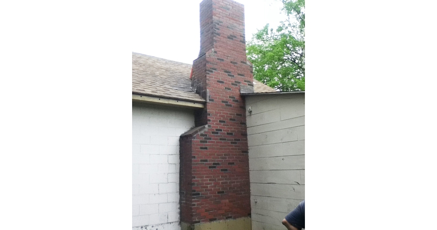 Finished chimney